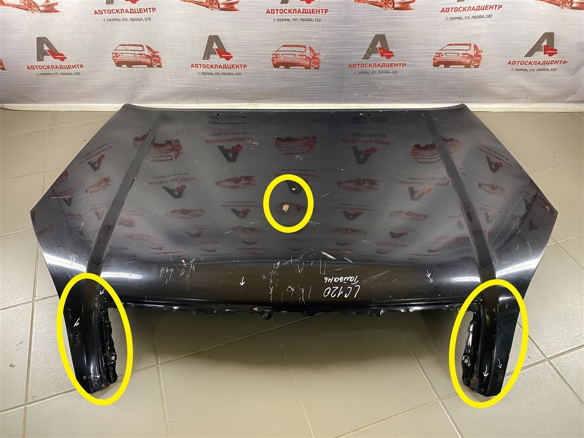 Капот TOYOTA LAND CRUISER PRADO 120 (2002-2009) (б/у)