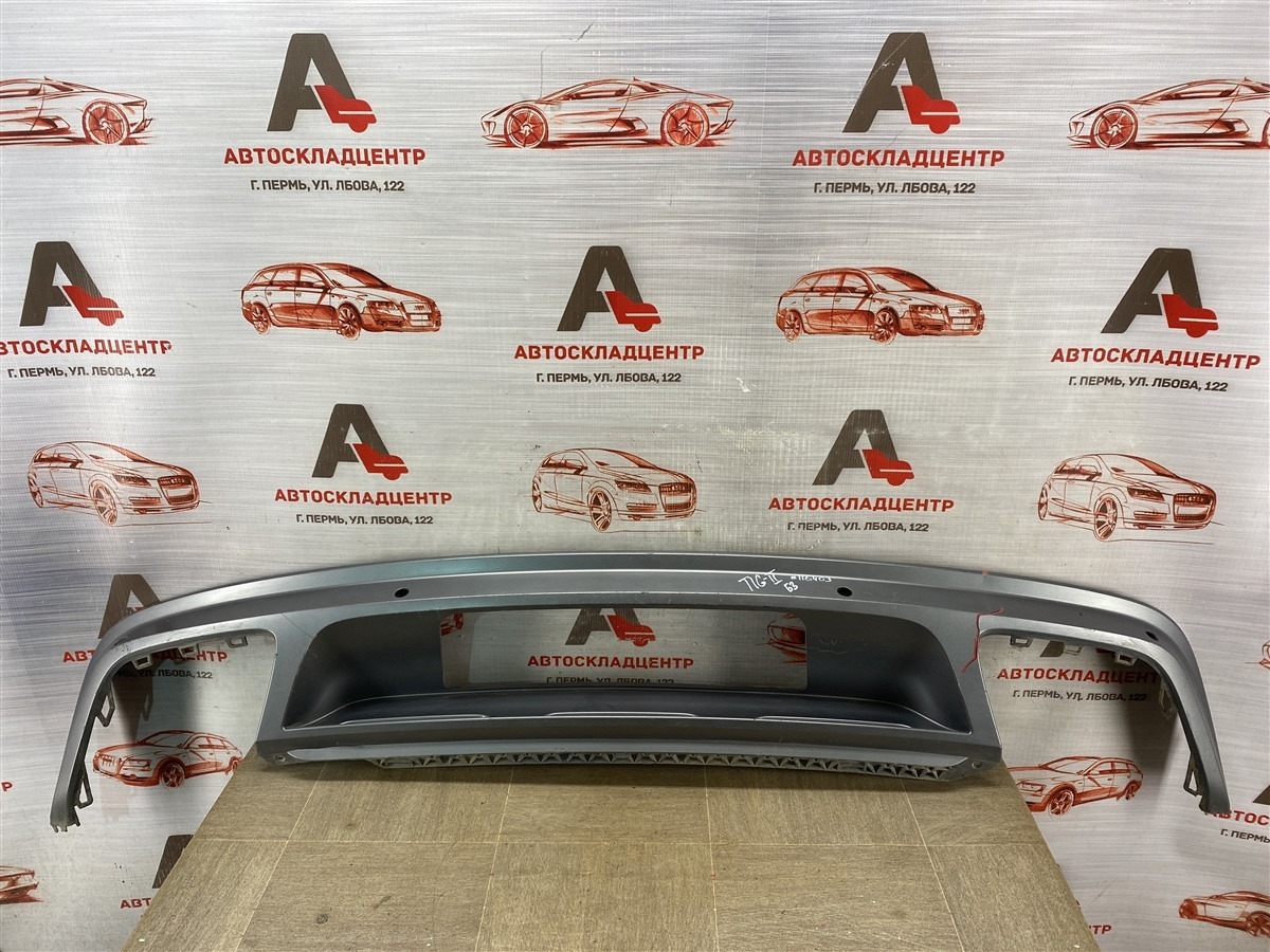 Спойлер (накладка) бампера заднего VOLKSWAGEN TIGUAN (2017-н.в.) (б/у)