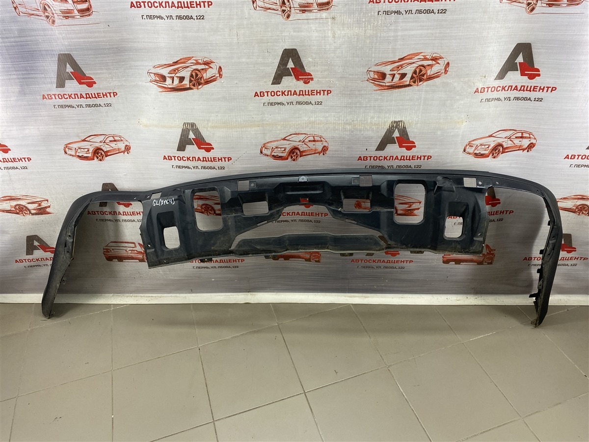 Спойлер (накладка) бампера заднего MERCEDES-BENZ GL-klasse (W164) 2006-2012 2009 (б/у)