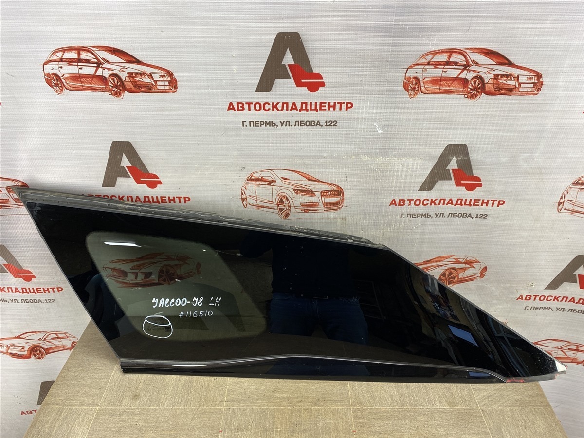 Стекло кузова боковое JAECOO J8 заднее левое (б/у)