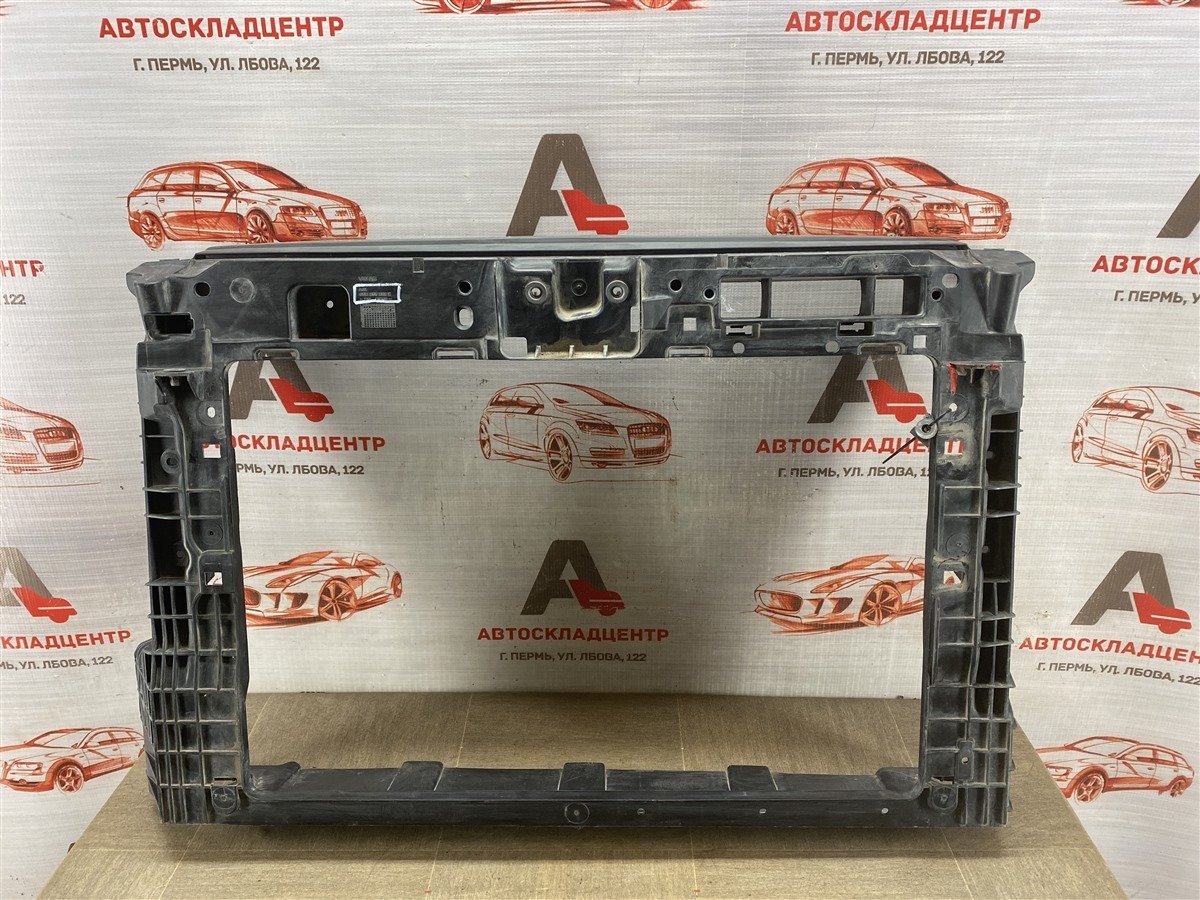Панель передка (телевизор) - рамка радиатора VOLKSWAGEN POLO (Mk6 RUS) 2020-н.в. (б/у)