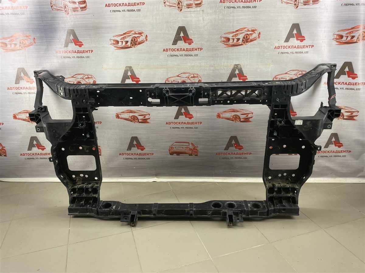 Панель передка (телевизор) - рамка радиатора KIA CARNIVAL (2020-н.в.) (б/у)