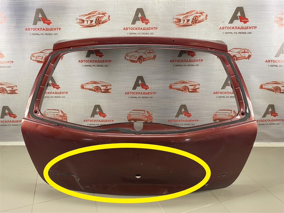 Дверь багажника RENAULT SANDERO (2009-2014) (б/у)