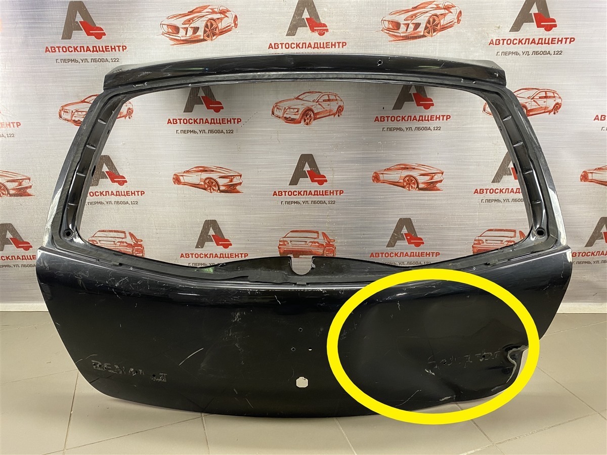 Дверь багажника RENAULT SANDERO (2009-2014) (б/у)