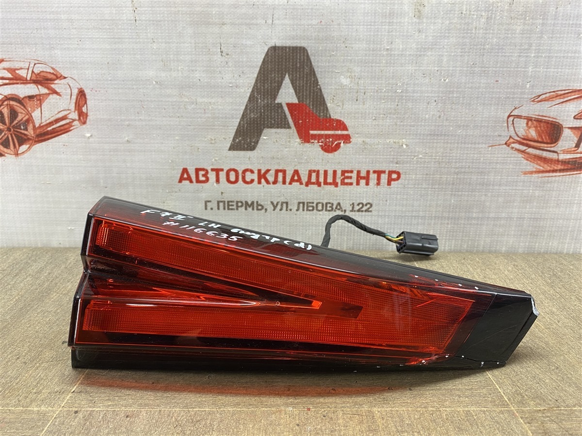 Фонарь левый - вставка в дверь / крышку багажника HAVAL F7 (2024-н.в.) (б/у)