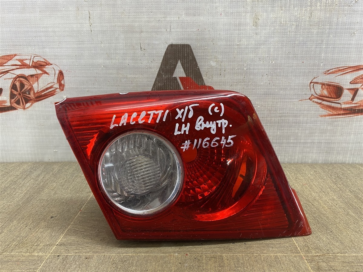 Фонарь левый - вставка в дверь / крышку багажника CHEVROLET LACETTI (б/у)