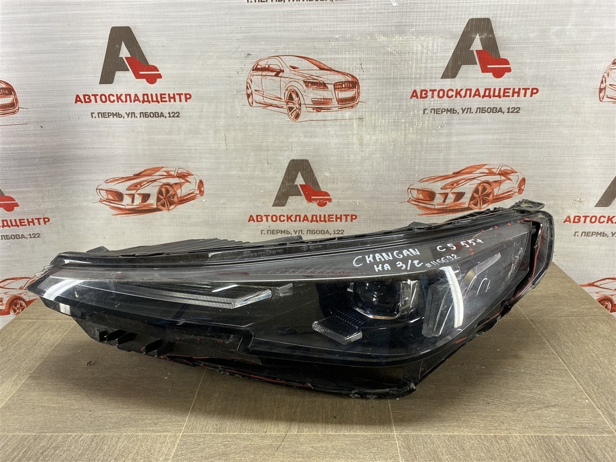 Фара левая CHANGAN CS55 PLUS / UNI-S (б/у)