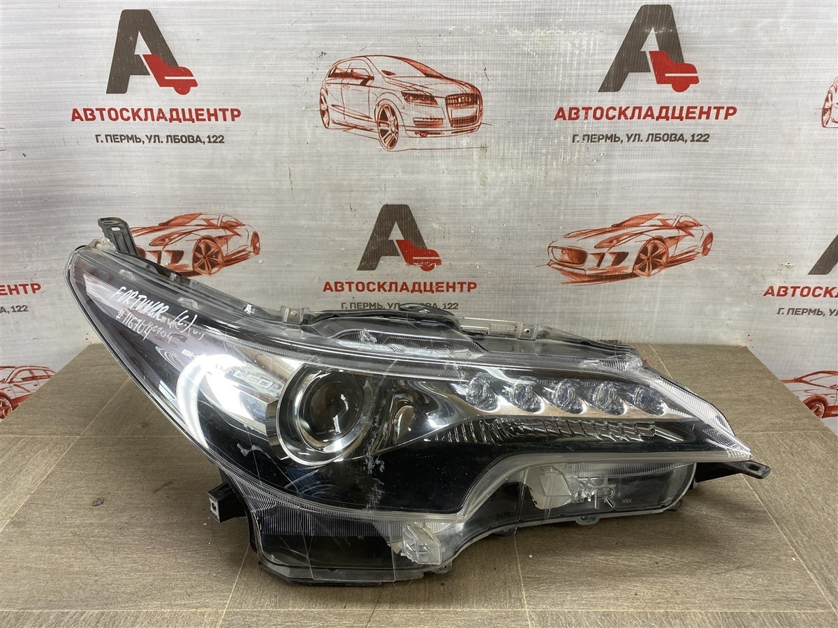 Фара правая TOYOTA FORTUNER (AN160) 2015-н.в. (б/у)