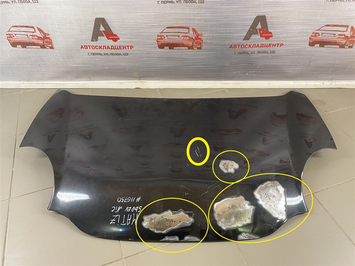 Капот DAEWOO MATIZ 1997-2015 (б/у)