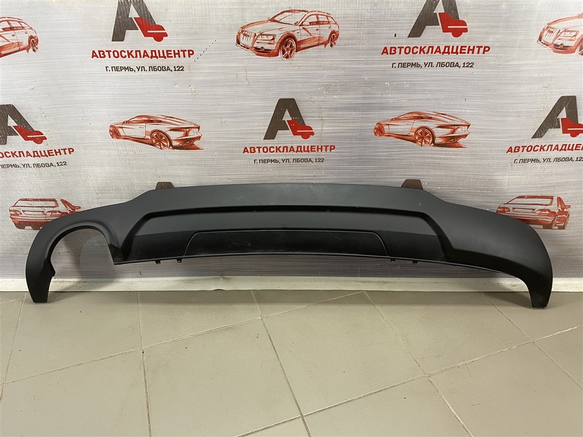 Спойлер (накладка) бампера заднего MERCEDES-BENZ C-klasse (W204) 2007-2015 (б/у)