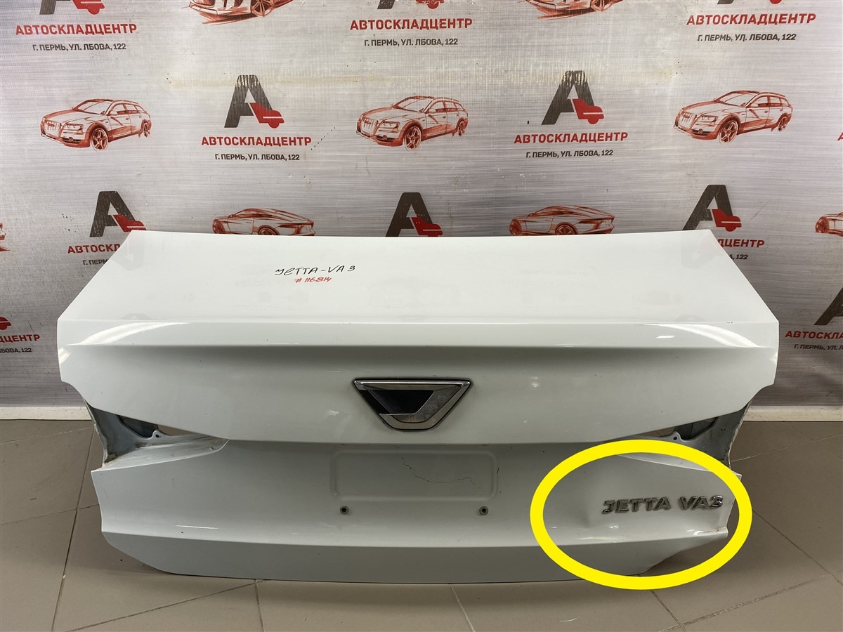 Крышка багажника JETTA VA3 (б/у)