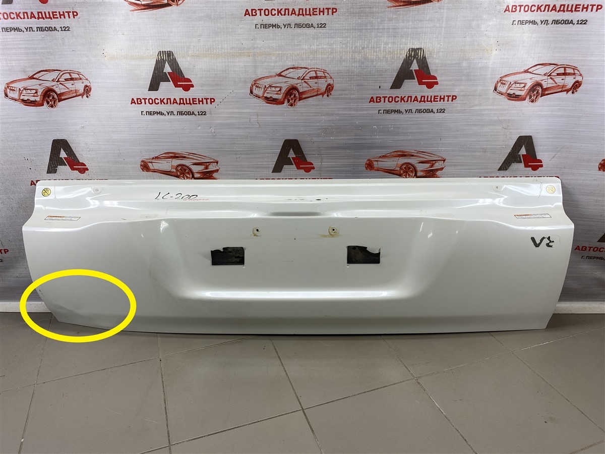 Дверь багажника - откидной борт TOYOTA LAND CRUISER 200 (2007-н.в.) (б/у)