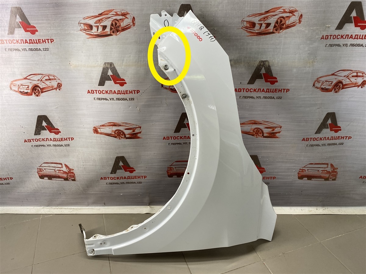 Крыло переднее левое NISSAN QASHQAI (2013-н.в.) (б/у)