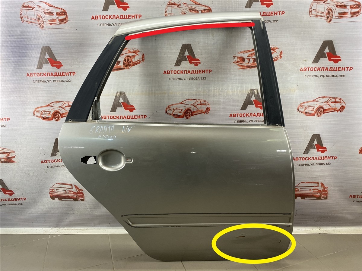 Дверь задняя правая LADA GRANTA (б/у)