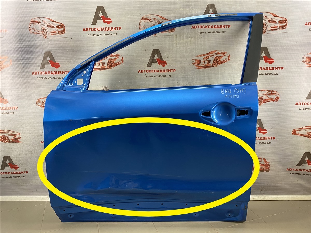 Дверь передняя левая NISSAN QASHQAI (2013-н.в.) (б/у)