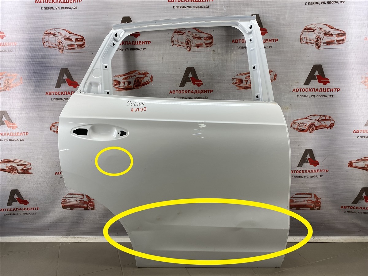 Дверь задняя правая HAVAL JOLION (2020-н.в.) 2020 (б/у)