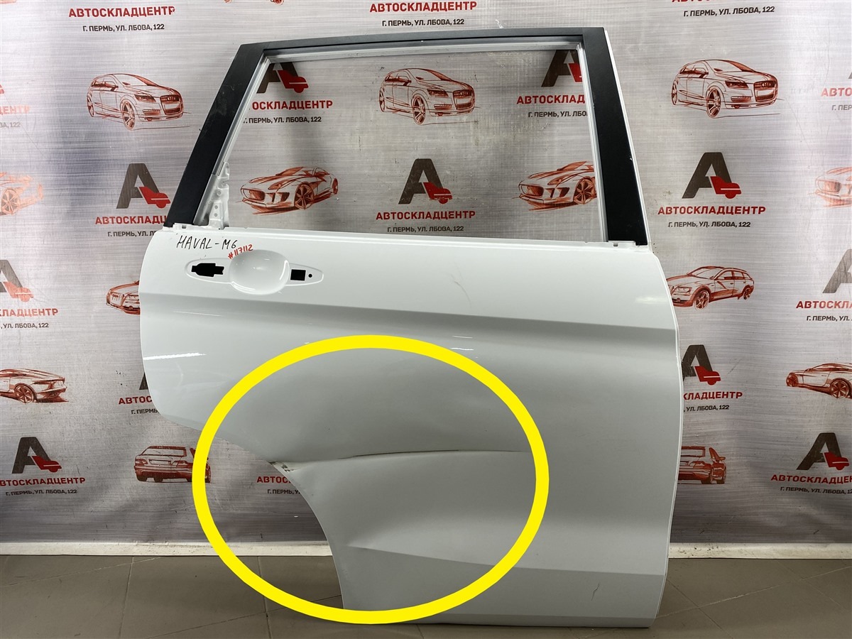 Дверь задняя правая HAVAL M6 (б/у)