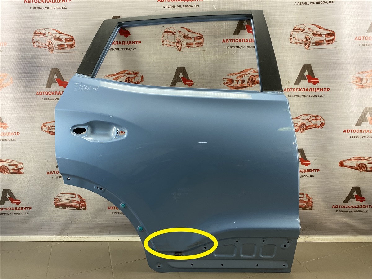 Дверь задняя правая CHERY TIGGO 4 2017-н.в. (б/у)