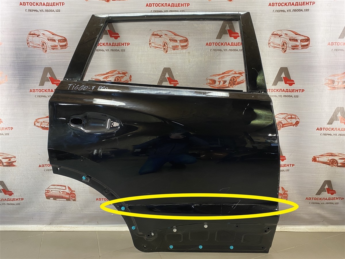 Дверь задняя правая CHERY TIGGO 7 PRO (2019-н.в.) (б/у)