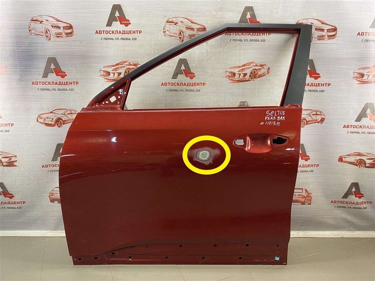 Дверь передняя левая KIA SELTOS (2019 - н.в.) (б/у)