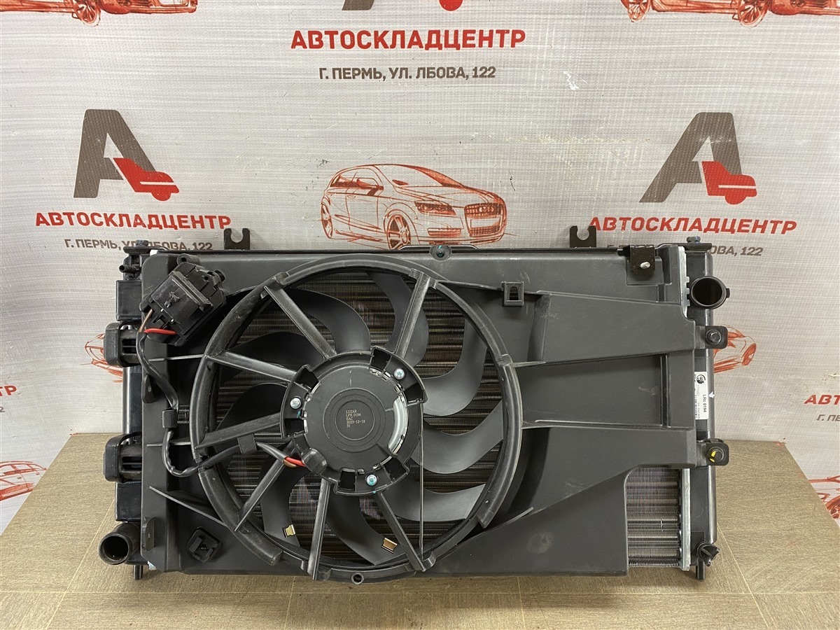 Радиатор комплект (кассета) LADA GRANTA (б/у)