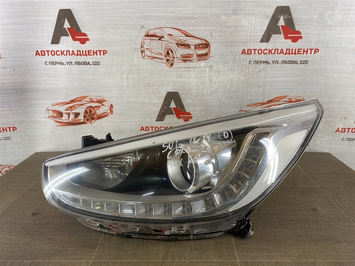 Фара левая HYUNDAI SOLARIS (2010-2017) 2010 (б/у)