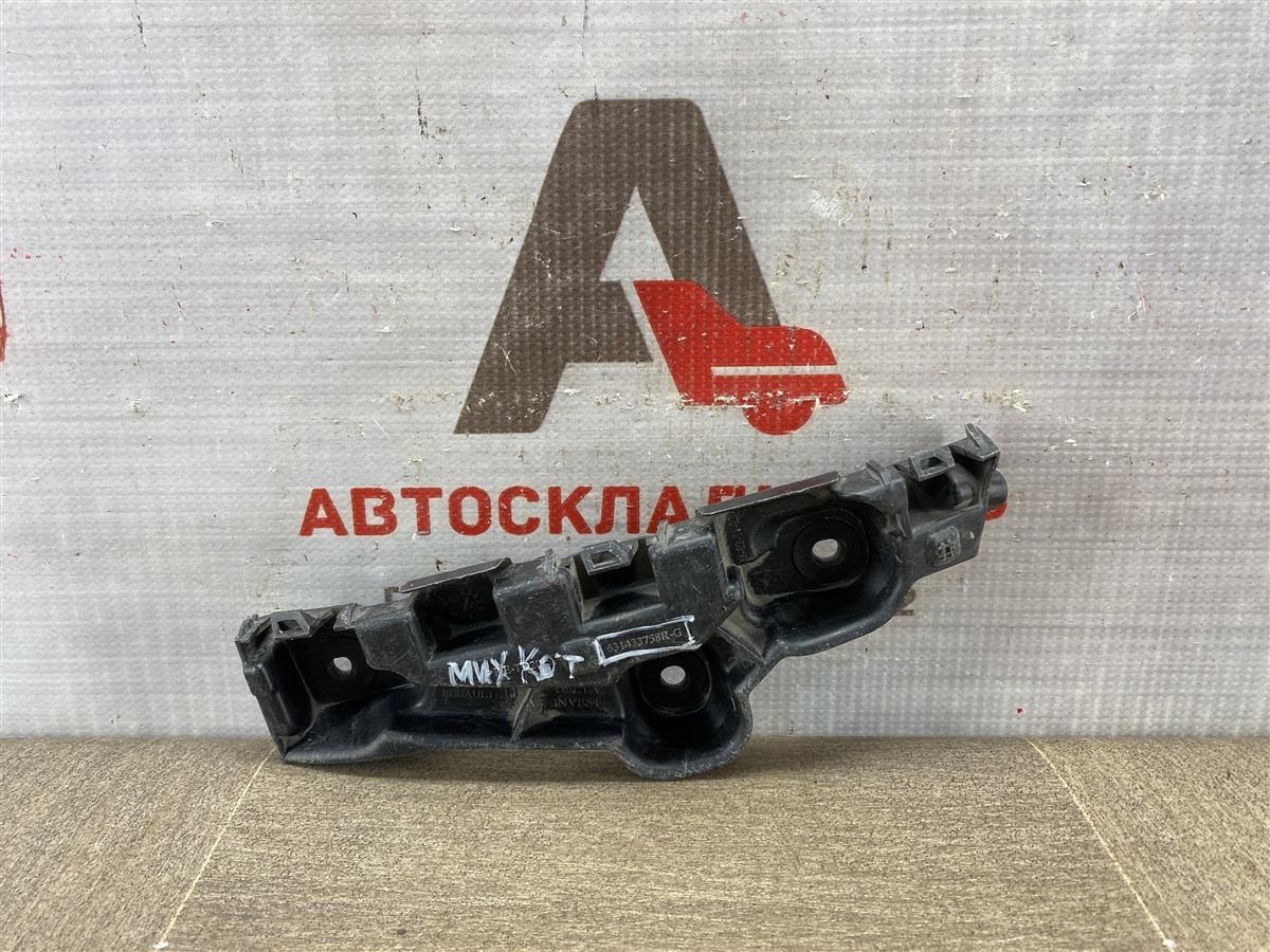 Кронштейн бампера переднего боковой RENAULT LOGAN (2014-н.в.) 2014 левый (б/у)