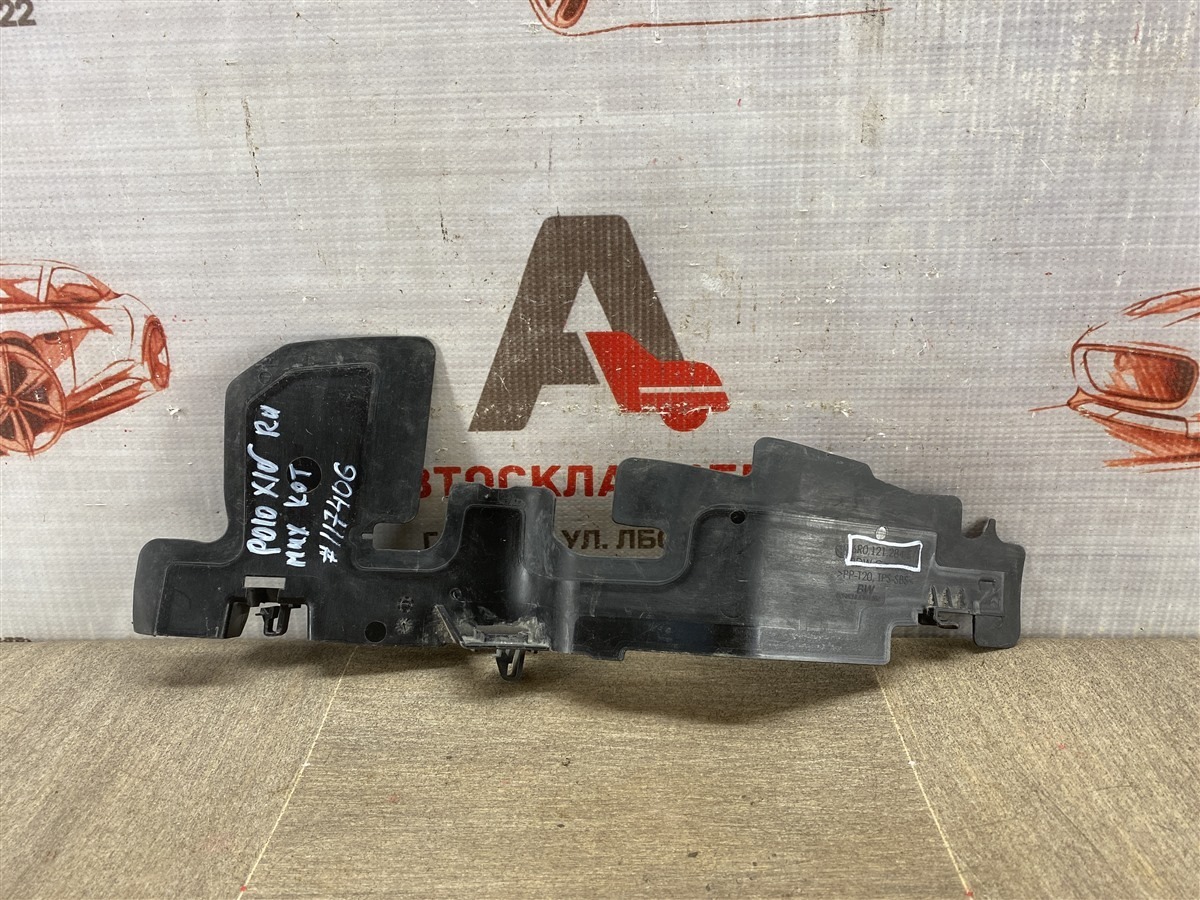 Дефлектор воздушного потока основного радиатора VOLKSWAGEN POLO (Mk5) седан 2010-2020 2015 (б/у)