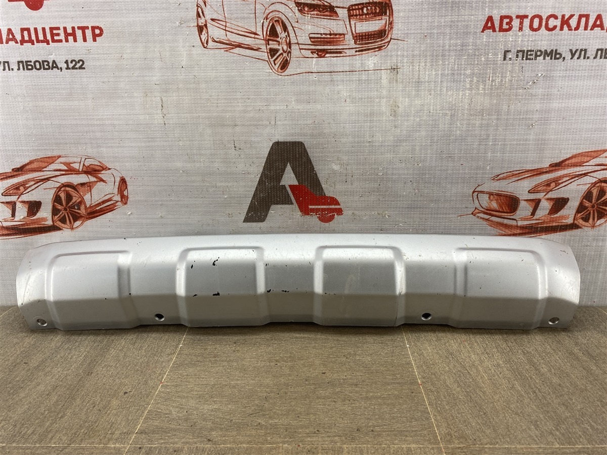 Спойлер (юбка) бампера переднего MITSUBISHI PAJERO (2006-н.в.) 2014 (б/у)