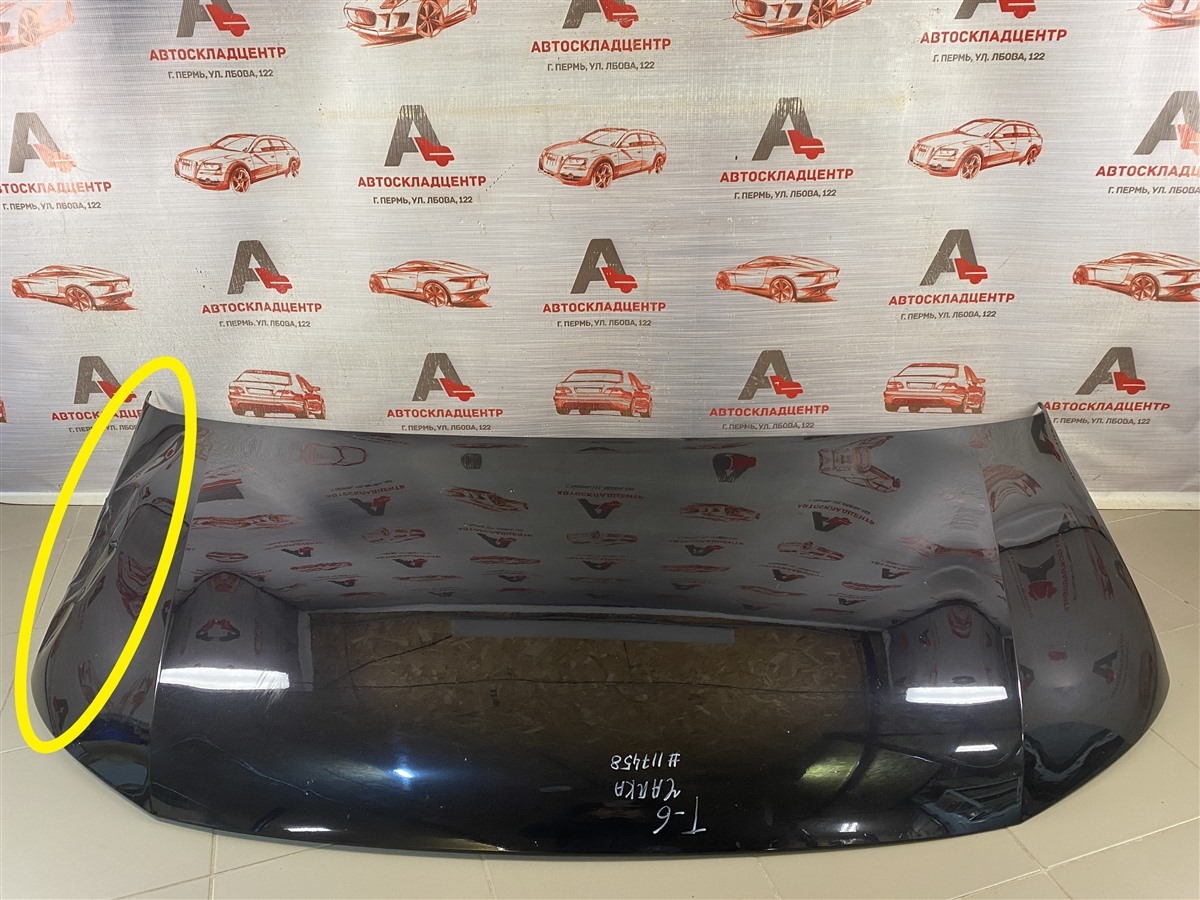 Капот VOLKSWAGEN T6 (TRANSPORTER / CARAVELLE / MULTIVAN) 2015-н.в. (б/у)