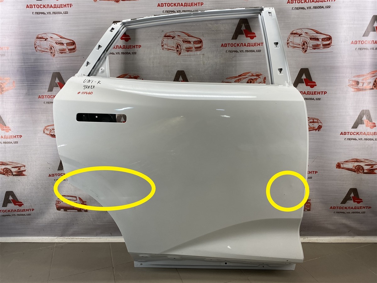 Дверь задняя правая CHANGAN UNI-K (б/у)