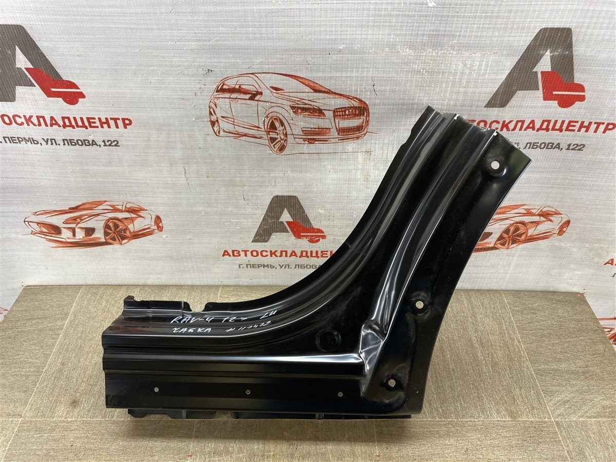 Кузов - порог (обрезок) TOYOTA RAV-4 (XA40) 2012-2019 задний левый (б/у)