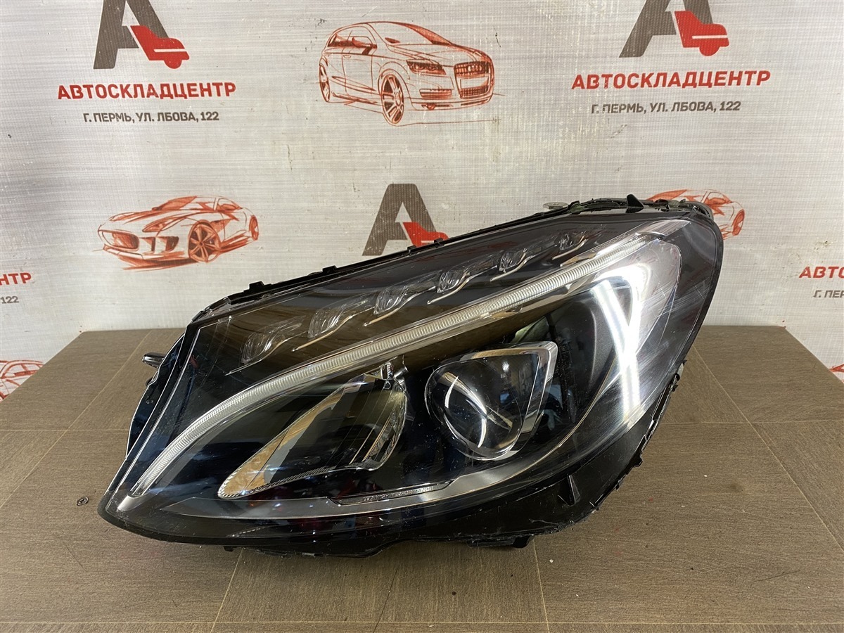 Фара левая MERCEDES-BENZ C-klasse (W205) 2013-н.в. 2013 (б/у)