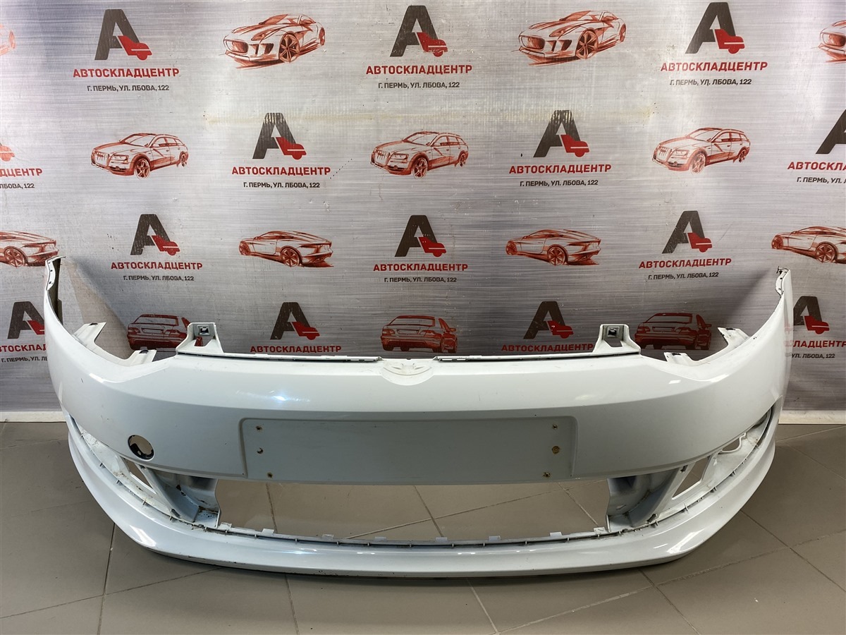 Бампер передний VOLKSWAGEN POLO (Mk5) седан 2010-2020 2010 (б/у)