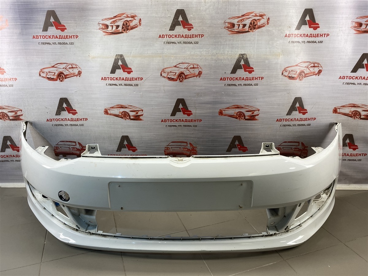Бампер передний VOLKSWAGEN POLO (Mk5) седан 2010-2020 2010 (б/у)