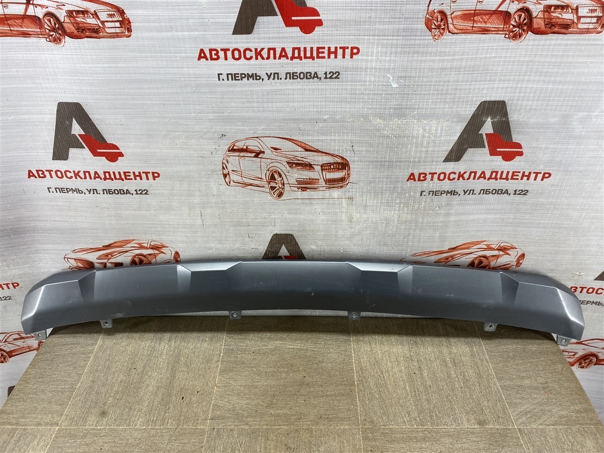 Спойлер (юбка) бампера переднего GEELY MONJARO 2021-н.в. (б/у)