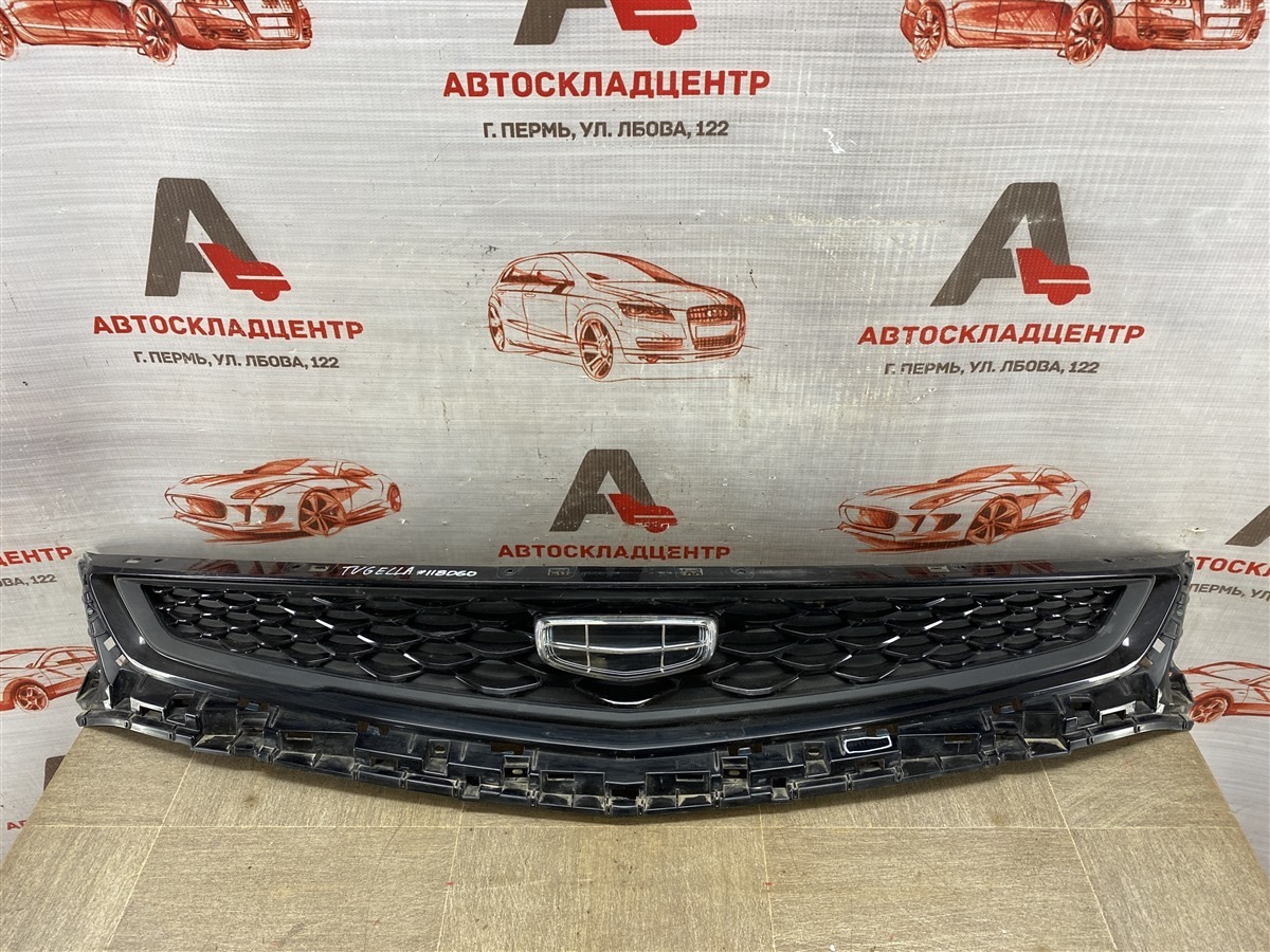 Решетка радиатора GEELY TUGELLA  2019 - н.в. 2022 (б/у)