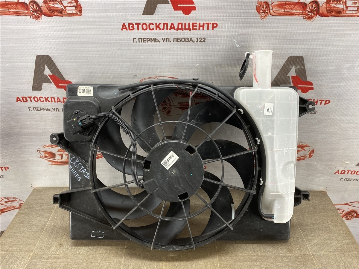 Диффузор радиатора охлаждения - в сборе HYUNDAI CRETA (2020-н.в.) (б/у)