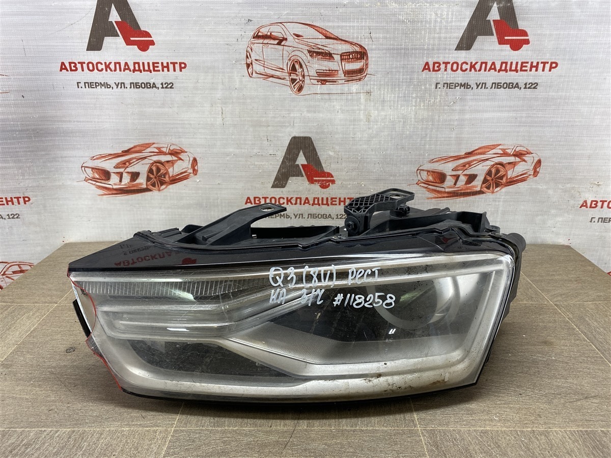 Фара левая AUDI Q3 (2011-2019) (б/у)
