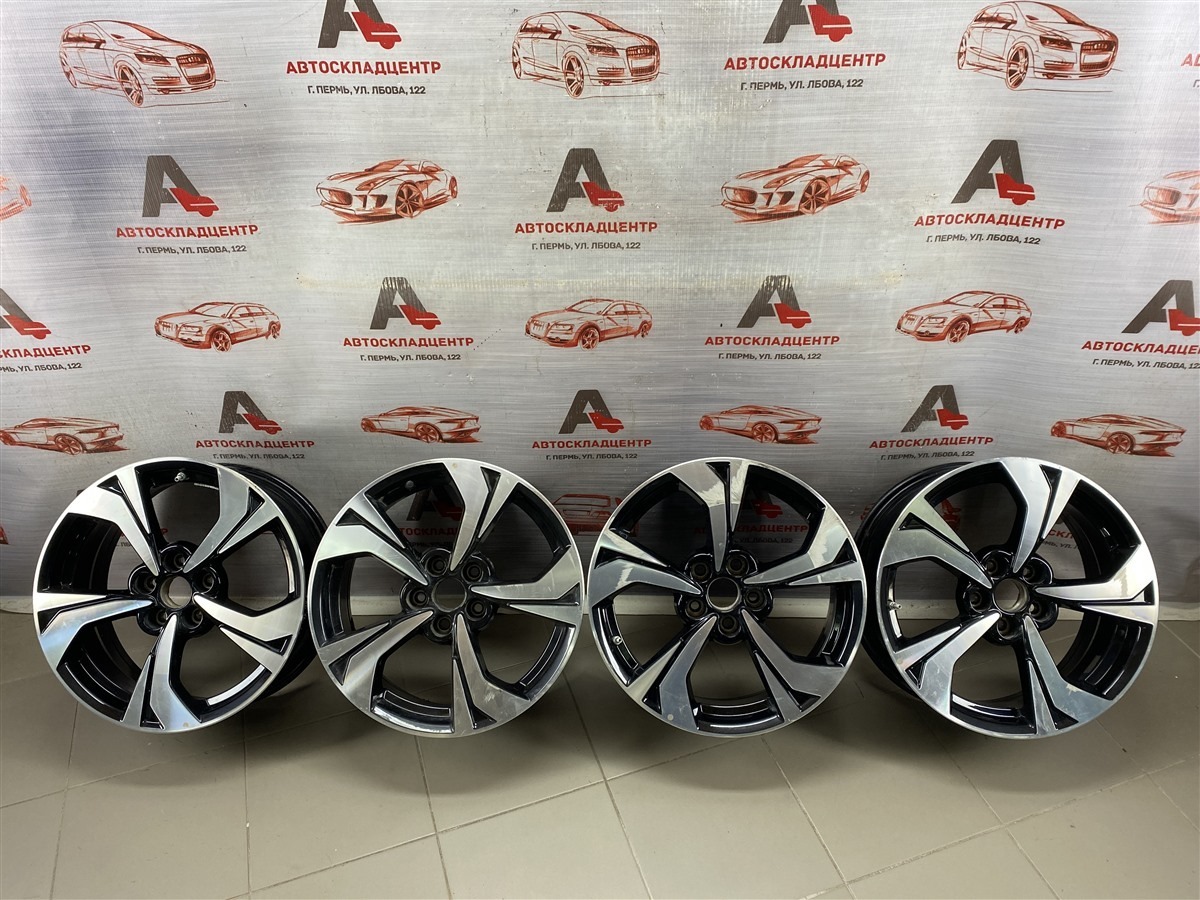 Диск колеса (литой) - комплект МОСКВИЧ Москвич-3 (б/у)