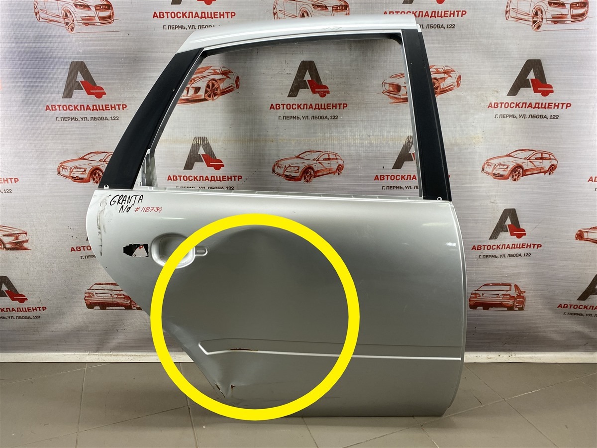 Дверь задняя правая LADA GRANTA (б/у)