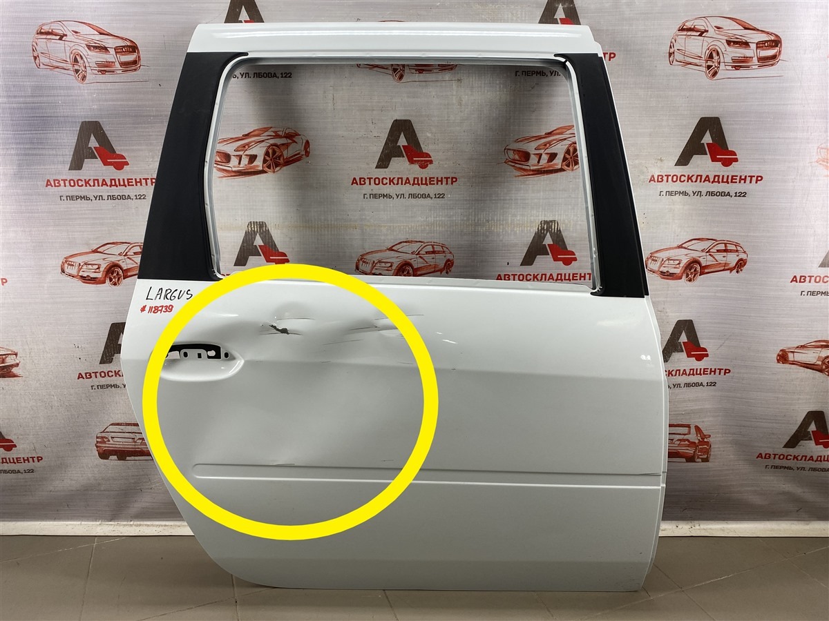 Дверь задняя правая LADA LARGUS (б/у)