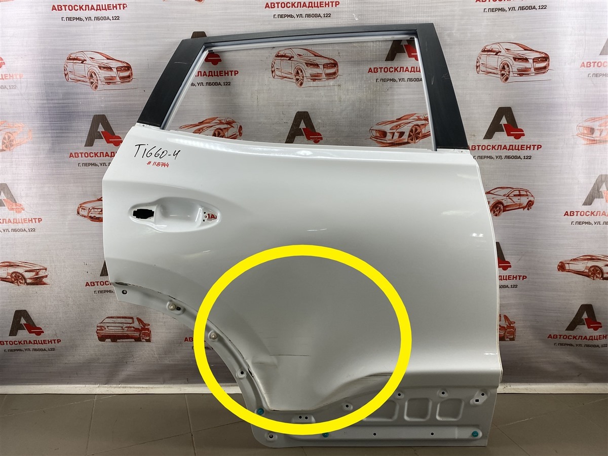 Дверь задняя правая CHERY TIGGO 4 2017-н.в. (б/у)
