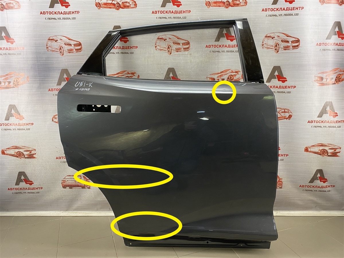 Дверь задняя правая CHANGAN UNI-K (б/у)