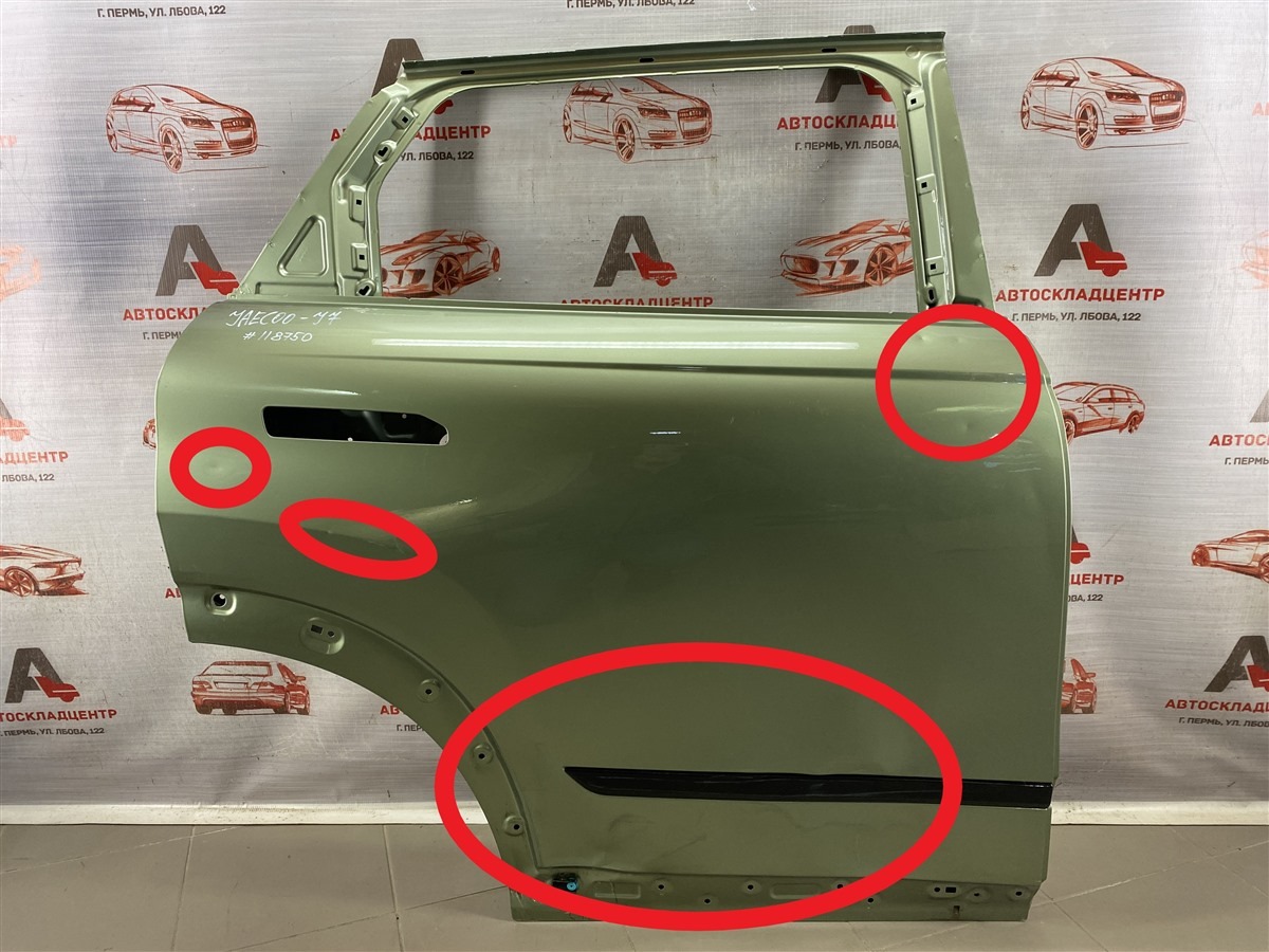 Дверь задняя правая JAECOO J7 (б/у)