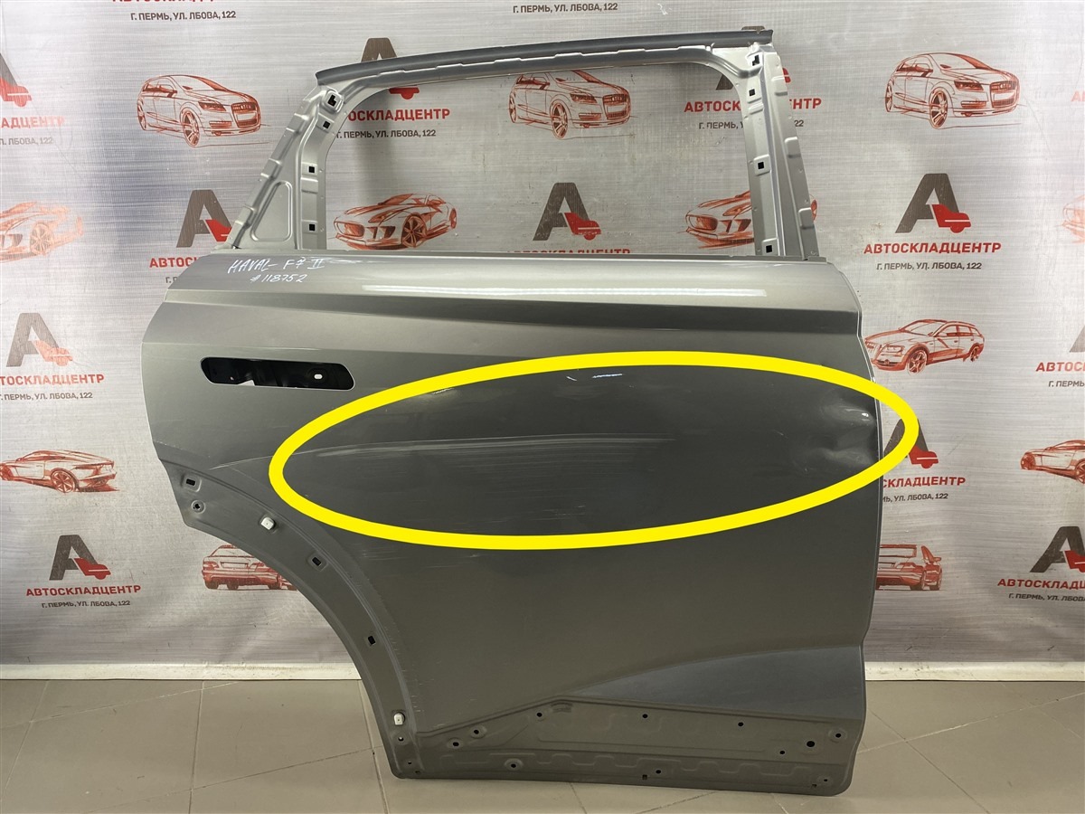 Дверь задняя правая HAVAL F7 (2024-н.в.) (б/у)