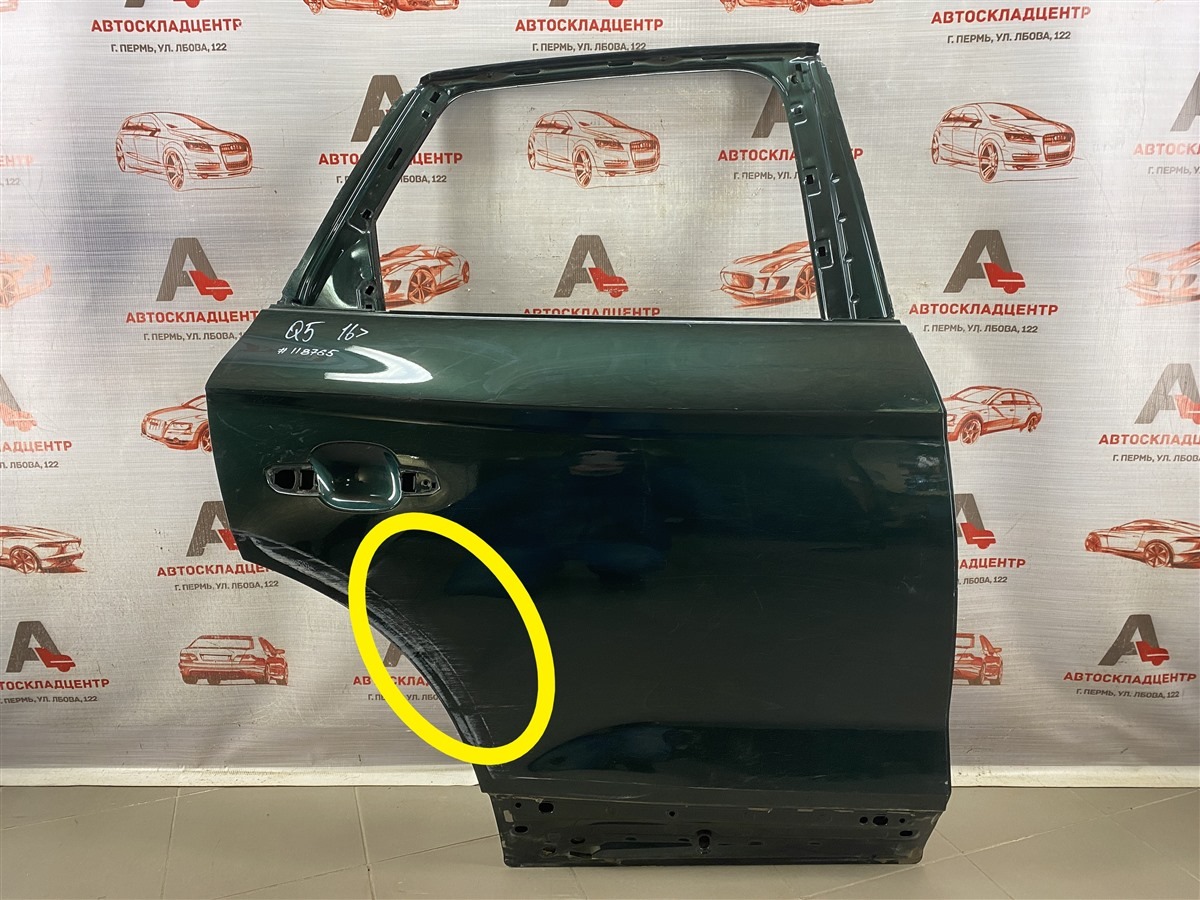 Дверь задняя правая AUDI Q5 (2016-н.в.) (б/у)