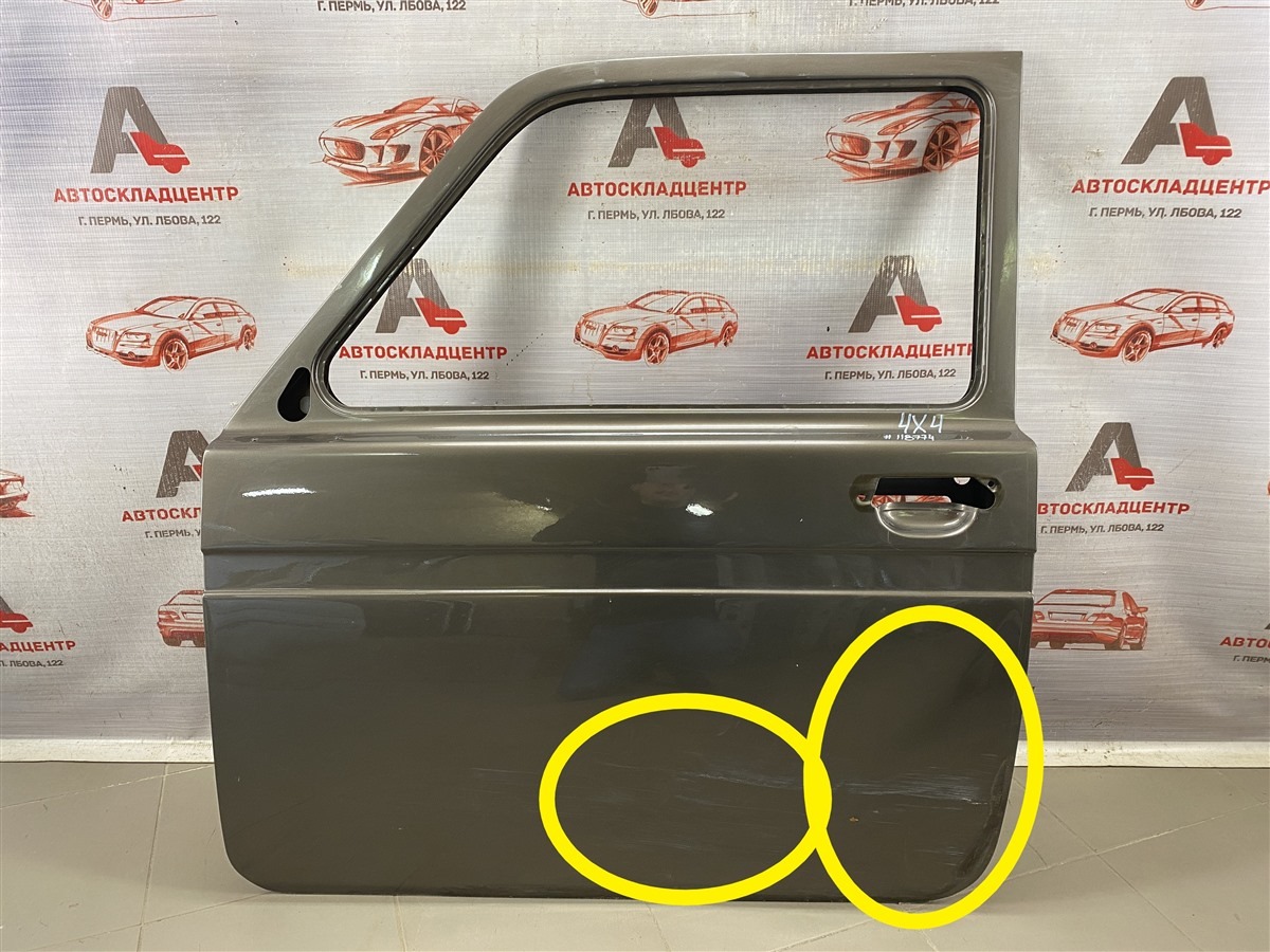 Дверь передняя левая LADA 4х4 (НИВА) (б/у)