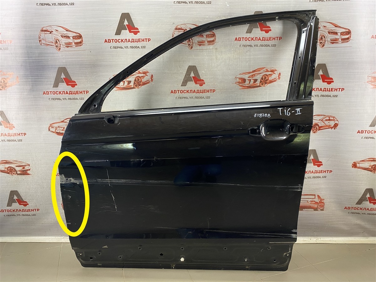 Дверь передняя левая VOLKSWAGEN TIGUAN (2017-н.в.) (б/у)
