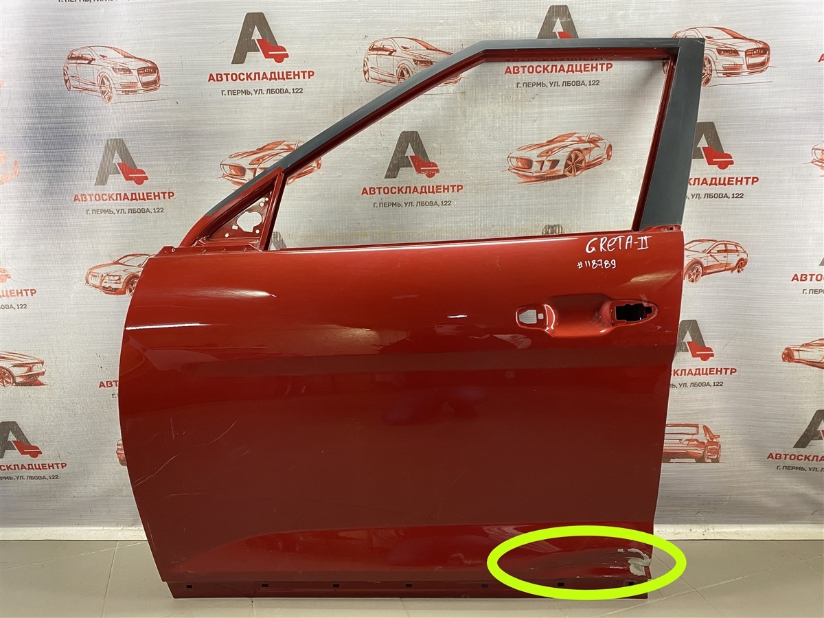 Дверь передняя левая HYUNDAI CRETA (2020-н.в.) (б/у)